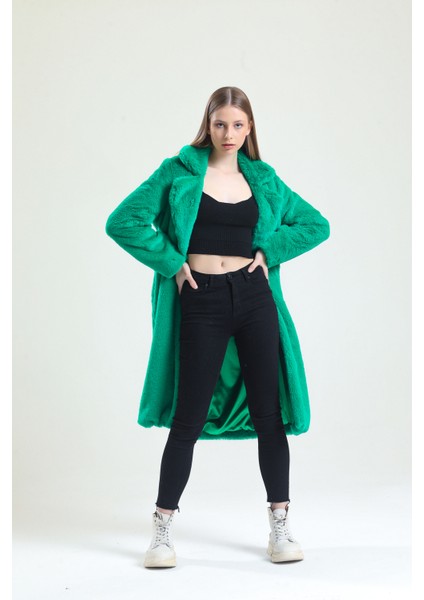 Ingiliz Yaka Peluş Kürk Manto fiyatları