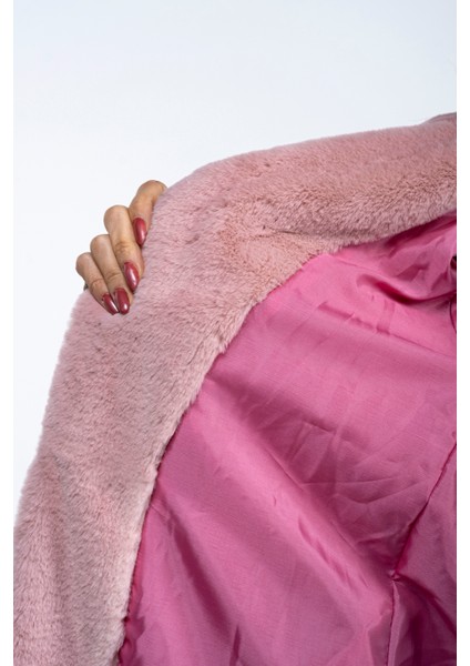 Ingiliz Yaka Peluş Kürk Manto fırsatları