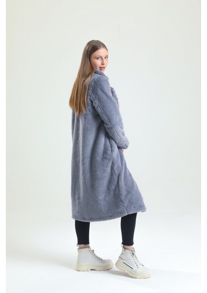 Ingiliz Yaka Peluş Kürk Manto fiyatları