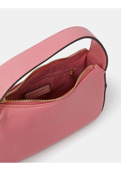 Curved Handheld Çanta Pembe modelleri