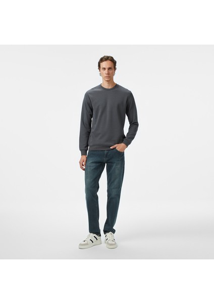 Erkek Gri Classic Fit Sweatshirt K57090T.0CN modelleri