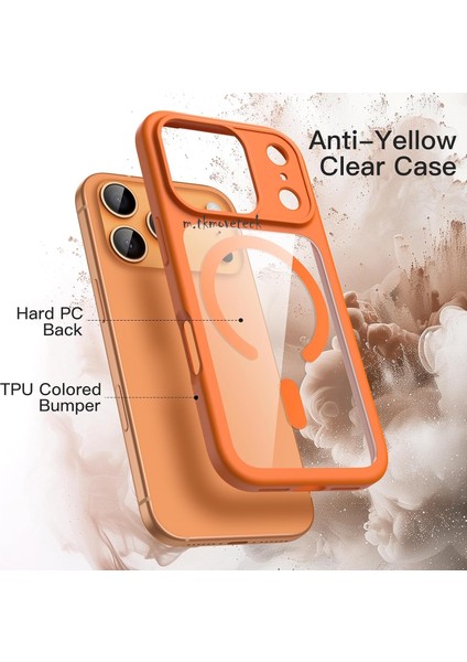 Iphone 17 Pro Kılıf Krom Mika Magsafe Arkası Şeffaf Hassas Butonlu Mat Yumuşak Renkli Kenarlı fiyatları