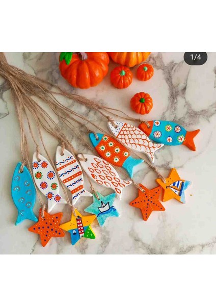 Dekoratif Balık Duvar Süsü / Ağaç Süsü