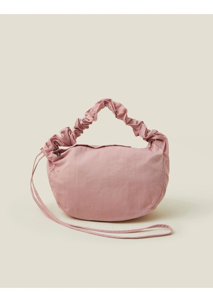 Ruched Slıng Bag Navy