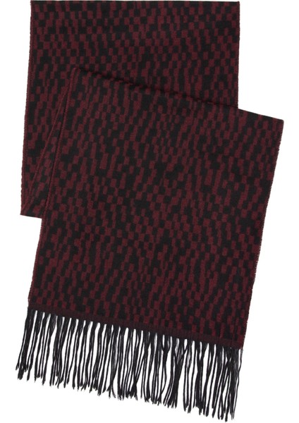 Erkek Bordo Kaşkol 50258838-900