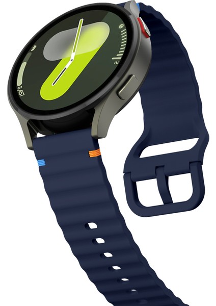 Huawei Watch Gt 5 46 mm Ile Uyumlu (22 Mm) Dalgalı Dikiş Detaylı Silikon Saat Kordonu fiyatları