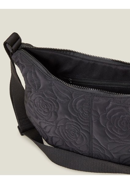 Large Nakışlı Sling Çanta Siyah fırsatları