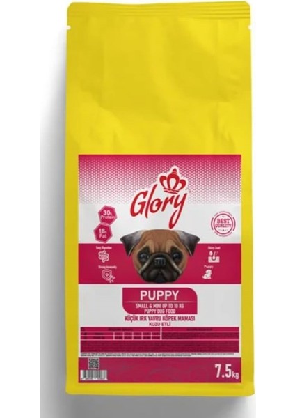 Kuzu Etli Küçük Irk Yavru Köpek Maması 7,5 kg