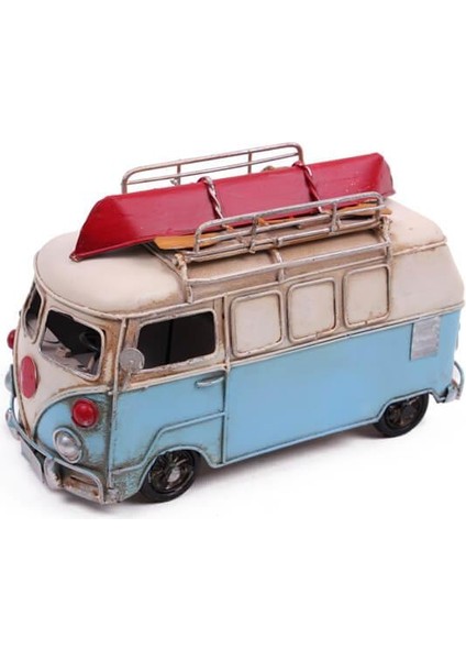 Dekoratif Metal Minibüs Çerçeveli ve Kumbaralı Hediyelik (1371) fırsatları