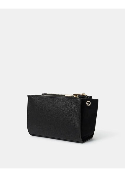 Double Zip Çapraz Çanta Siyah fiyatları
