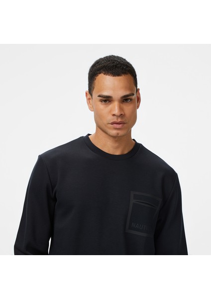 Erkek Siyah Classic Fit Sweatshirt K57021T.0TB fırsatları