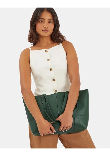 Klasik Omuz Çantası Yeşil