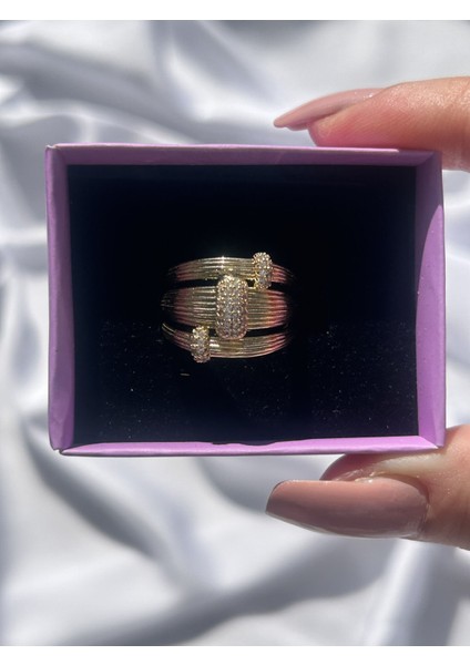 Altın Renk Sarmal Yüzük fiyatları