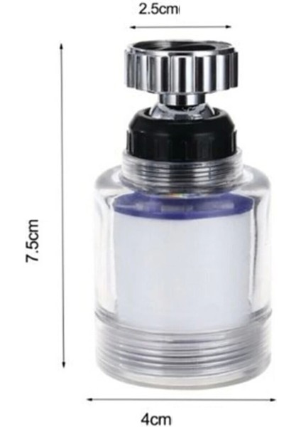 Kireç Önleyici Filtreli Su Tasarruflu Hareketli Musluk Başlığı modelleri