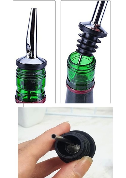 Şişe Ucu Servis Aparatı Damlalık Yağdanlık -Şişe Tıpa Sürekli Akışlı Hava Delikli fiyatları