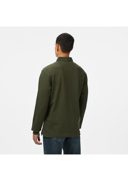 Erkek Yeşil Classic Fit Uzun Kollu Polo Yaka T-Shirt K57042T.3FB fiyatları