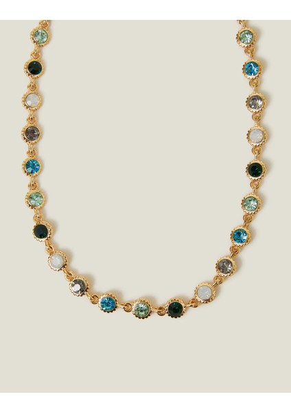 Eclectic Taşlı Kolye Yeşil