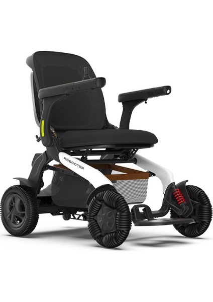Robooter Akülü Tekerlekli Sandalye | Katlanabilir Yapı, Hafif Tasarım ve 23 Km Menzilli Ergonomik Mobilite Desteği E60A
