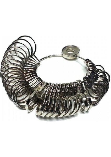 Metal Halka Yüzük Ölçü Malafası – Parmak Ölçü Halkası Aparatı