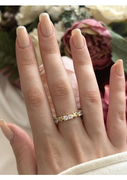 Yıldız Taşlı Yüzük