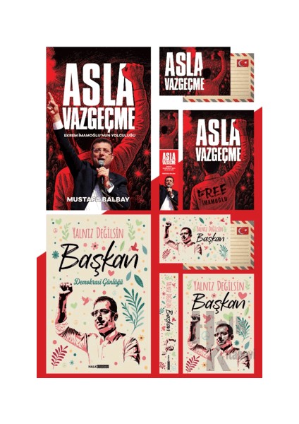 Asla Vazgeçme - Yalnız Değilsin Başkan 10'lu Paket