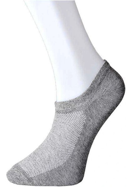 Gri Erkek Görünmez Çorap 12 Çift modelleri