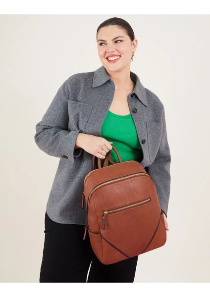 Klasik Sırt Çantası Taba