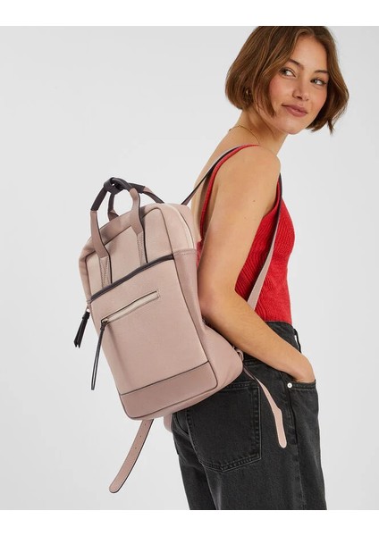 Top Handle Sırt Çantası Mocha