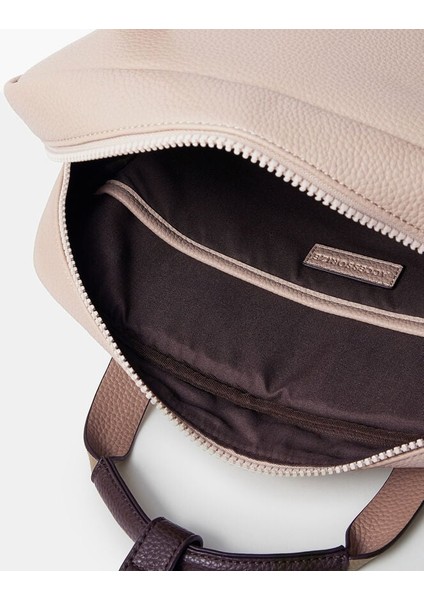 Top Handle Sırt Çantası Mocha indirimleri