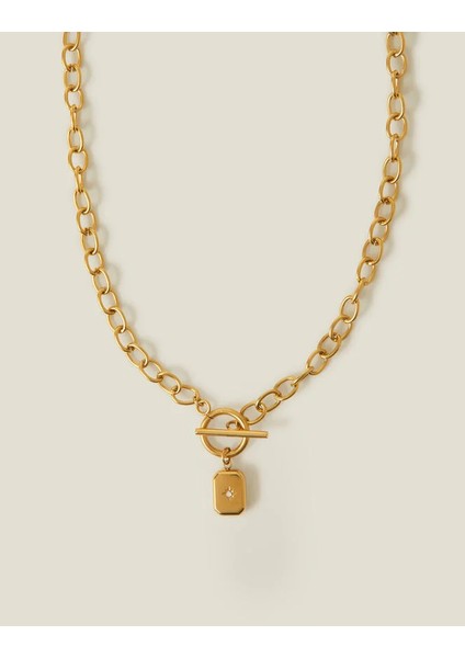 Z Chunky Kolye Altın Kaplama fiyatları