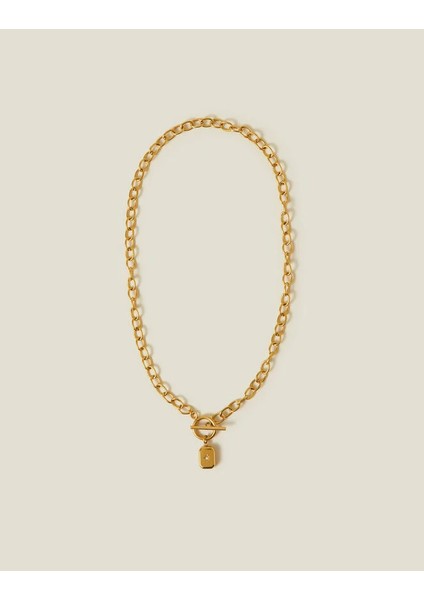 Z Chunky Kolye Altın Kaplama modelleri