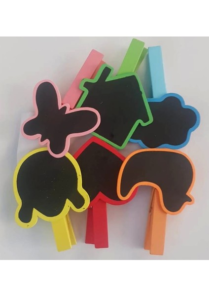 Ahşap Yazı Tahtalı Mandal Seti modelleri