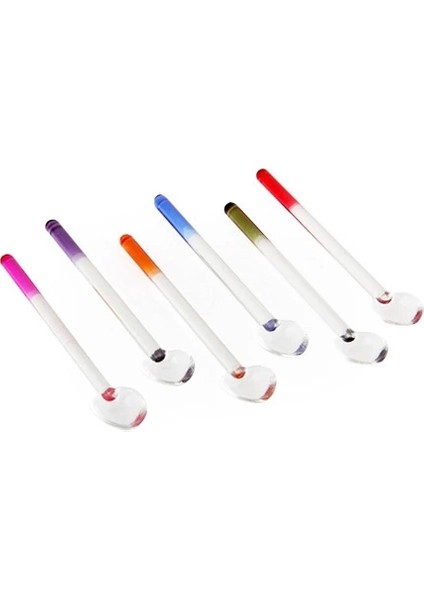 Cam Çay Kaşığı 12 Adet