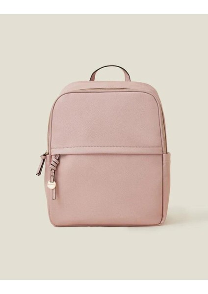 Soft Pu Backpack Pale Pink fırsatları