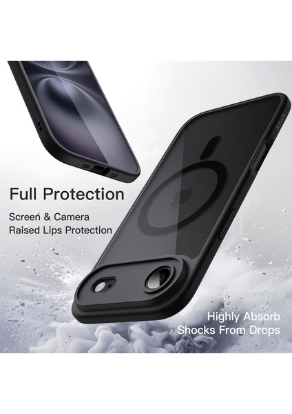 Iphone 17 Air Kılıf Krom Mika Magsafe Arkası Şeffaf Hassas Butonlu Mat Yumuşak Renkli Kenarlı modelleri