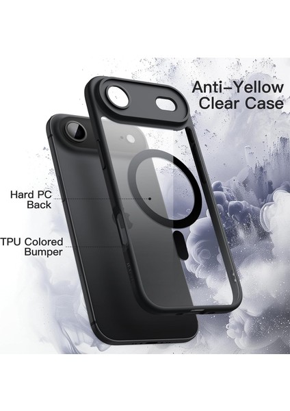 Iphone 17 Air Kılıf Krom Mika Magsafe Arkası Şeffaf Hassas Butonlu Mat Yumuşak Renkli Kenarlı indirimleri