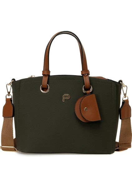 Stn Bsc El 5pr Haki Kadın El Çantası