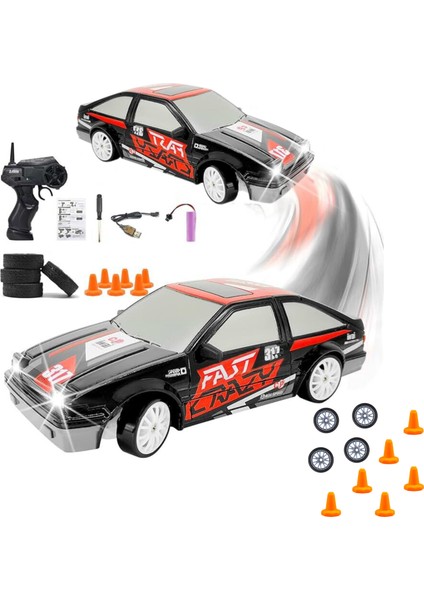 Oyuncak 4x4 Uzaktan Kumandalı Drift Için Üretilmiş Araba Rock Crawler Rc Yarış Arabası Full Fonksiyonlu Drift Arabası modelleri