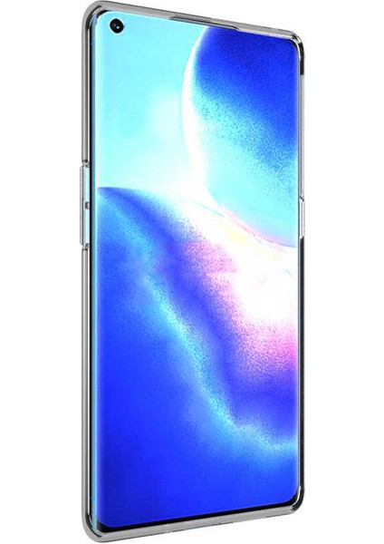 Oppo Reno 5 Pro 5g Kılıf Omsy Süper Silikon Kapak-Renksiz modelleri