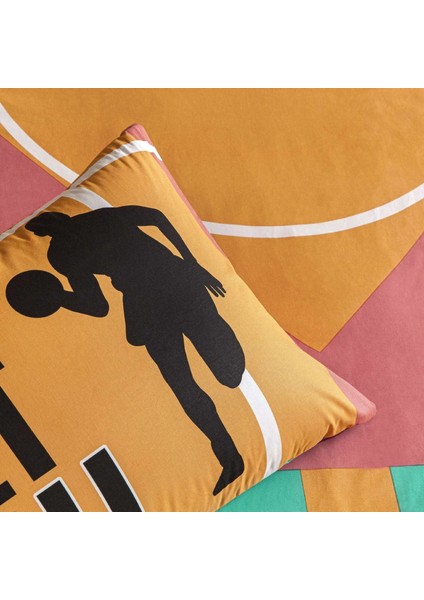 Genç Modası Ranforce Tek Kişilik Nevresim Takımı Pıxor Turuncu fiyatları