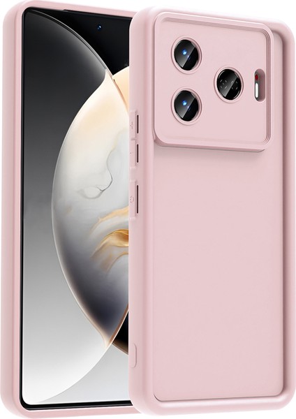 Tecno Camon 30 Pro 5g Kılıf Kamera Korumalı Omsy Ananas Kapak - Pembe