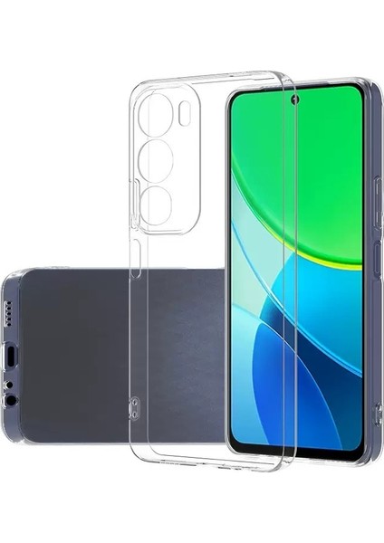 Vivo Y19S Kılıf Omsy Süper Silikon Kapak - Şeffaf fiyatları