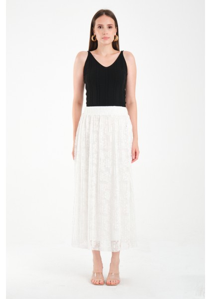 Pliseli Maxi Etek