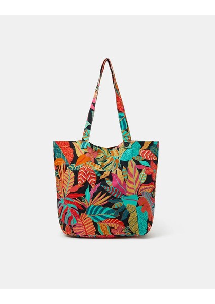 Tropıcal Prınted Shopper Red fiyatları