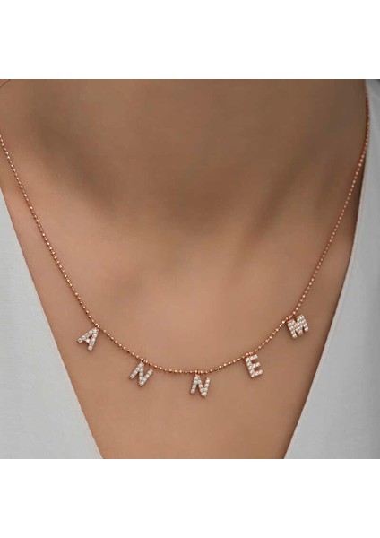 ​925 Ayar Gümüş Annem Yazılı Bayan Gümüş Kolye T6321 fiyatları