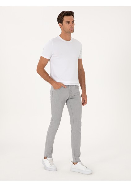 Erkek Taş Slim Fit Jean Pantolon 50306711-VR049