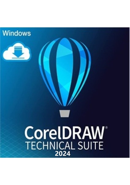 Coreldraw Technical Suite 2024 (Windows) - 2 Pc Lifetime/ömür Boyu Abonelik Kodu