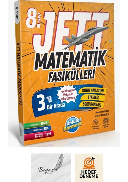 8.sınıf Lgs Jett Matematik Fasikülleri Hedef Deneme