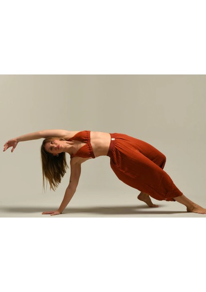 Organik Pamuk Baggy Şalvar Pantolon Yoga Pantolonu fiyatları