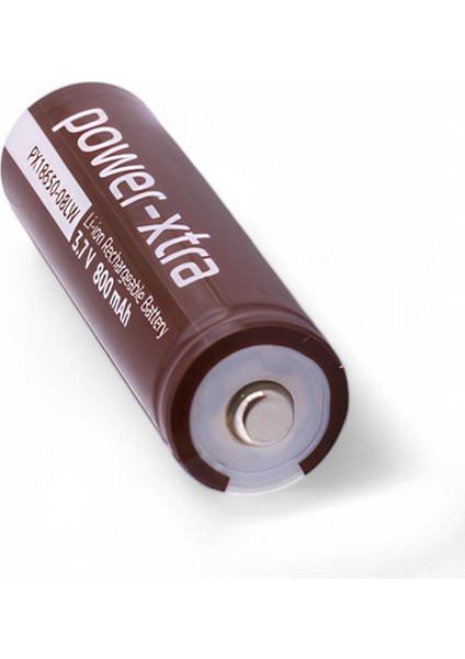 4 Adet 18650-08LW Kahverengi Şarjlı Batarya Pil 3.7V 1200MAH Li-Ion Uzun Ömürlü Şarj Edilir modelleri